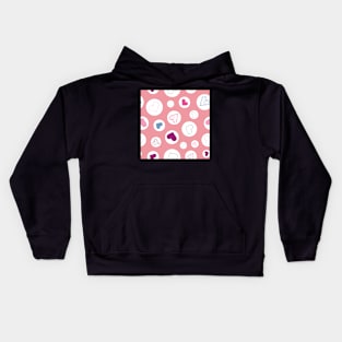 Hearts all around Kids Hoodie